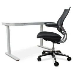 MRC Home Office - Elektrisch verstelbaar zit-sta bureau - Wit - 120 x 60