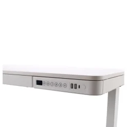 MRC Home Office - Elektrisch verstelbaar zit-sta bureau - Wit - 120 x 60