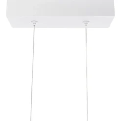 Hanglampen-Leen Bakker HONGU - Hanglamp LED - Wit - Metaal