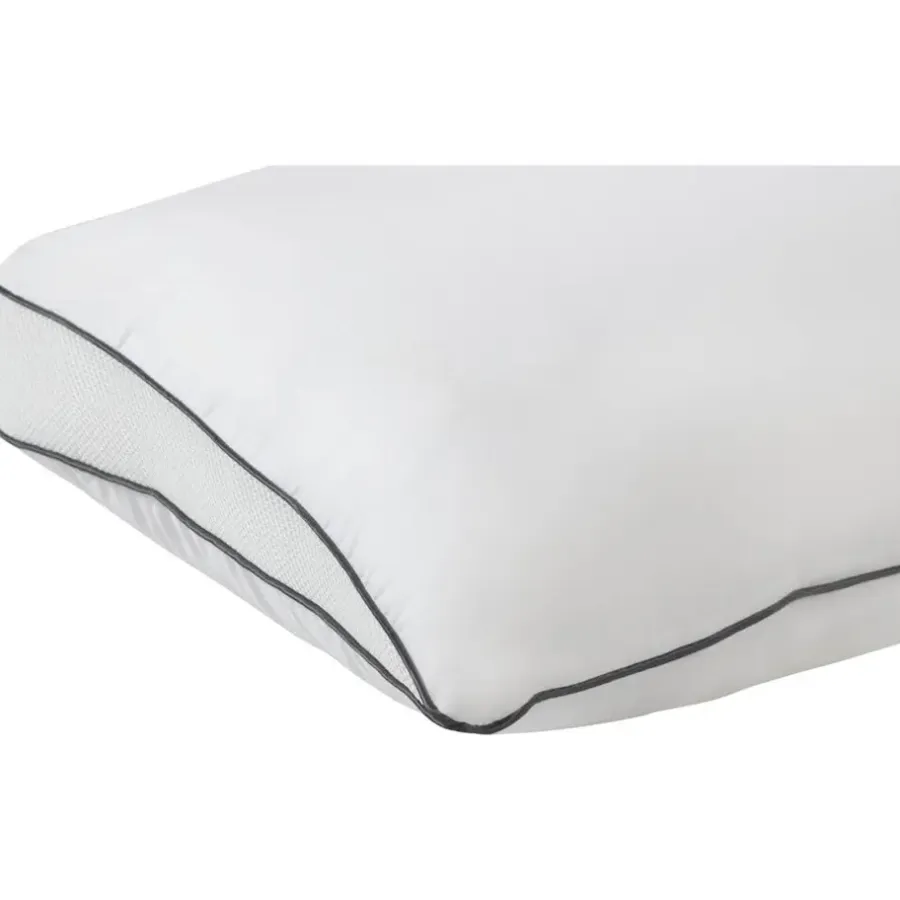 Hoofdkussens-Leen Bakker Hoofdkussen Ventilerend Box Duo Virgo - 50x60 cm