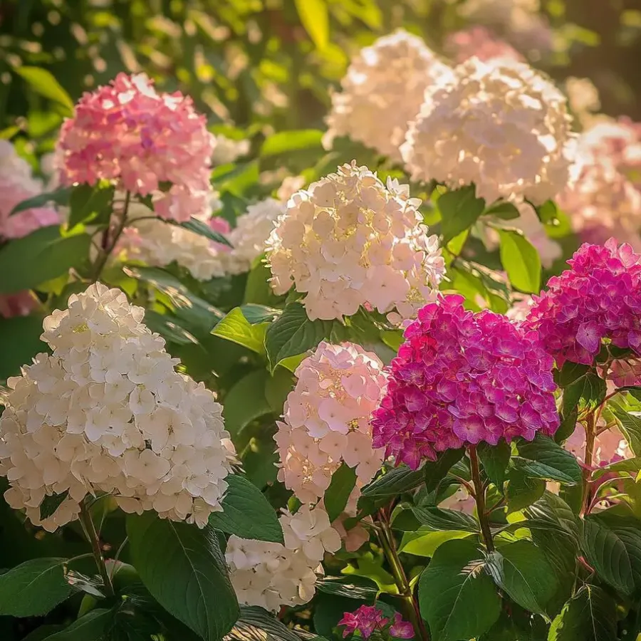 Tuinplanten-Plant in a Box Hortensia - Set van 3 - Hortensia paniculata - Hoogte 25-35cm - ⌀9cm