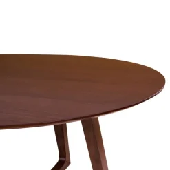House Nordic Eetkamertafel Hellerup Walnoot Ø137 cm