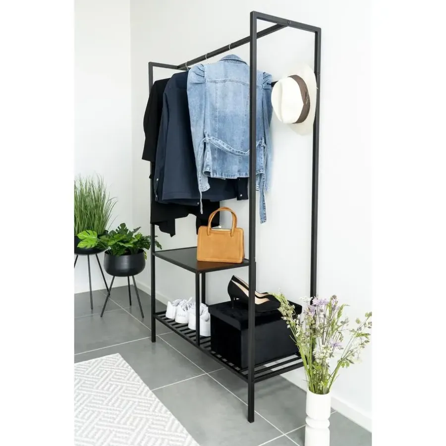 Kledingrekken|Kledingrekken-House Nordic Wandrek Vita Zwart