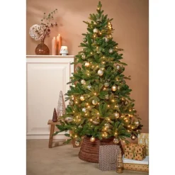 Kerstdecoratie-House of Seasons Kerstballen Set - 60 Stuks - Champagne
