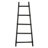 House of Seasons Ladderrek - L29 x B49 x H119 cm - Zwart