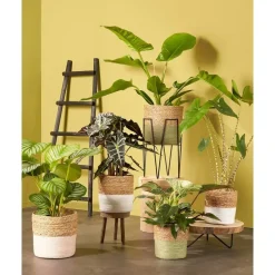 House of Seasons Ladderrek - L29 x B49 x H119 cm - Zwart