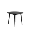 Housecraft Living Housecraft Fabio Eettafel Rond Hout 100 cm Zwart