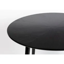 Housecraft Living Housecraft Fabio Eettafel Rond Hout 100 cm Zwart