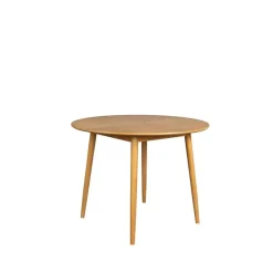 Housecraft Living Housecraft Fabio Eettafel Rond Hout 100 cm Naturel