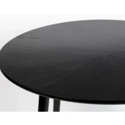 Housecraft Living Housecraft Fabio Eettafel Rond Hout 120 cm Zwart