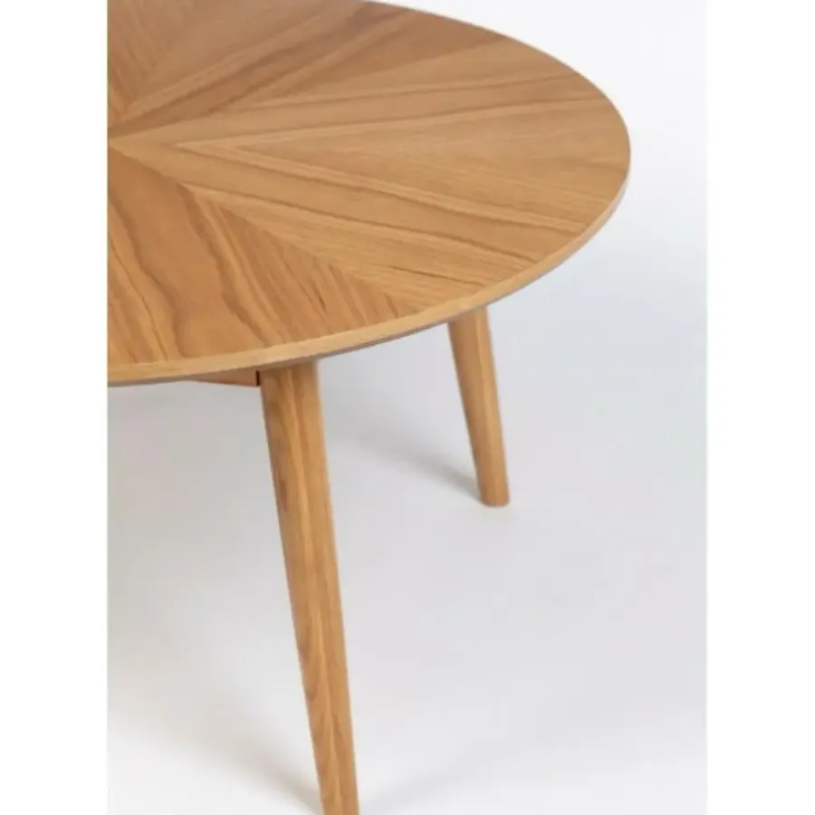 Housecraft Living Housecraft Fabio Salontafel Rond Hout 80x80 cm Naturel