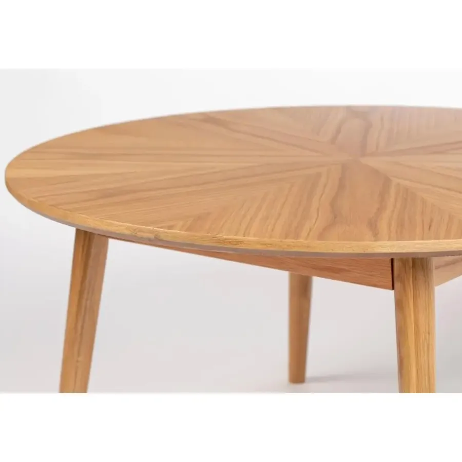 Housecraft Living Housecraft Fabio Salontafel Rond Hout 80x80 cm Naturel