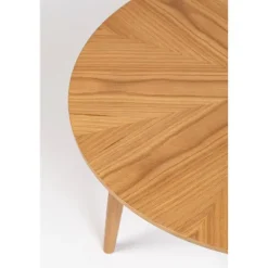Housecraft Living Housecraft Fabio Salontafel Rond Hout 80x80 cm Naturel