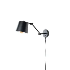 Staande Lampen-Housecraft Living Housecraft Hajo Wandlamp - Zwart