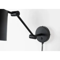 Staande Lampen-Housecraft Living Housecraft Hajo Wandlamp - Zwart