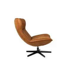 Fauteuils-Housecraft Living Housecraft John Fauteuil Cognac - Bruin