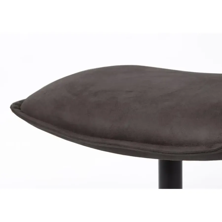 Hockers En Voetenbanken-Housecraft Living Housecraft John Hocker Antraciet - Zwart