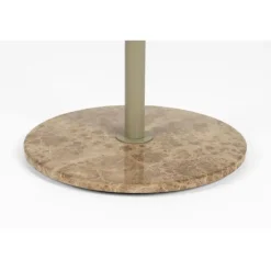 Kapstokken-Housecraft Living Baz staande kapstok met voet van marmer Beige