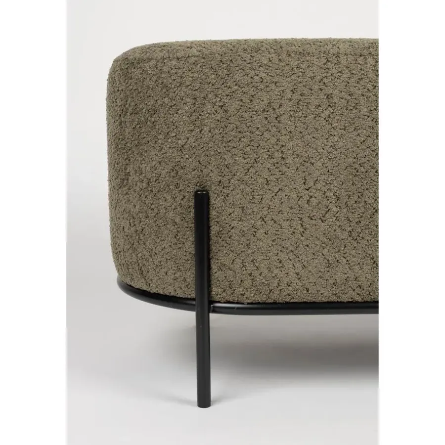 Hockers En Voetenbanken-Housecraft Living Boz Hocker/ bankje Groen