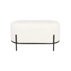 Housecraft Living Boz Hocker/ bankje Off-White - Wit