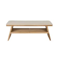 Housecraft Living Djia Bankje Teak Hout - Bruin