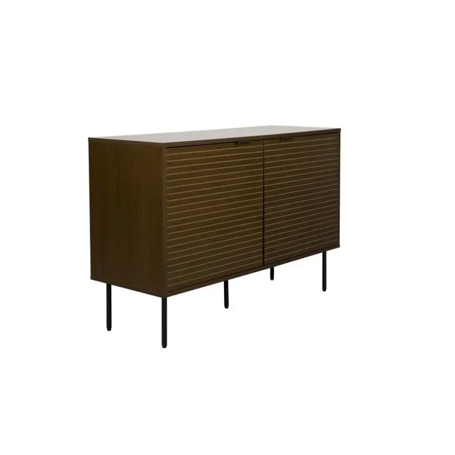 Housecraft Living Flux Opbergkast Laag Gerookt Eiken - Bruin