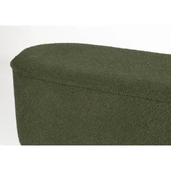Housecraft Living Housecraft Marcos Bankje Bouclé Groen