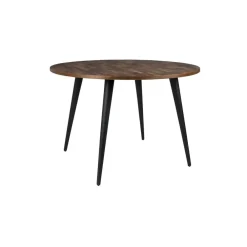 Housecraft Living Housecraft Mo Eettafel Rond Hout 110 cm Naturel