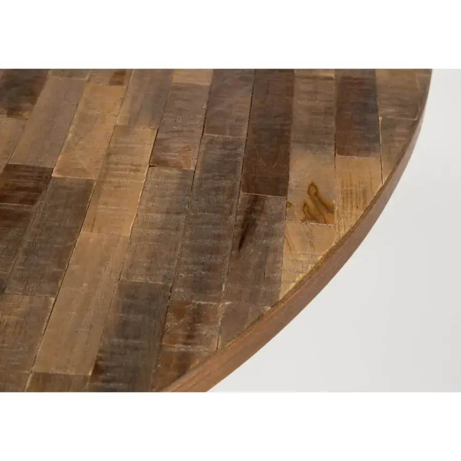 Housecraft Living Housecraft Mo Eettafel Rond Hout 110 cm Naturel