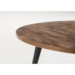 Housecraft Living Housecraft Mo Eettafel Rond Hout 110 cm Naturel