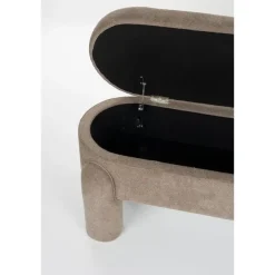 Housecraft Living Housecraft Orly Bankje met opbergruimte 113 cm - Grijs