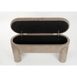 Housecraft Living Housecraft Orly Bankje met opbergruimte 113 cm - Grijs