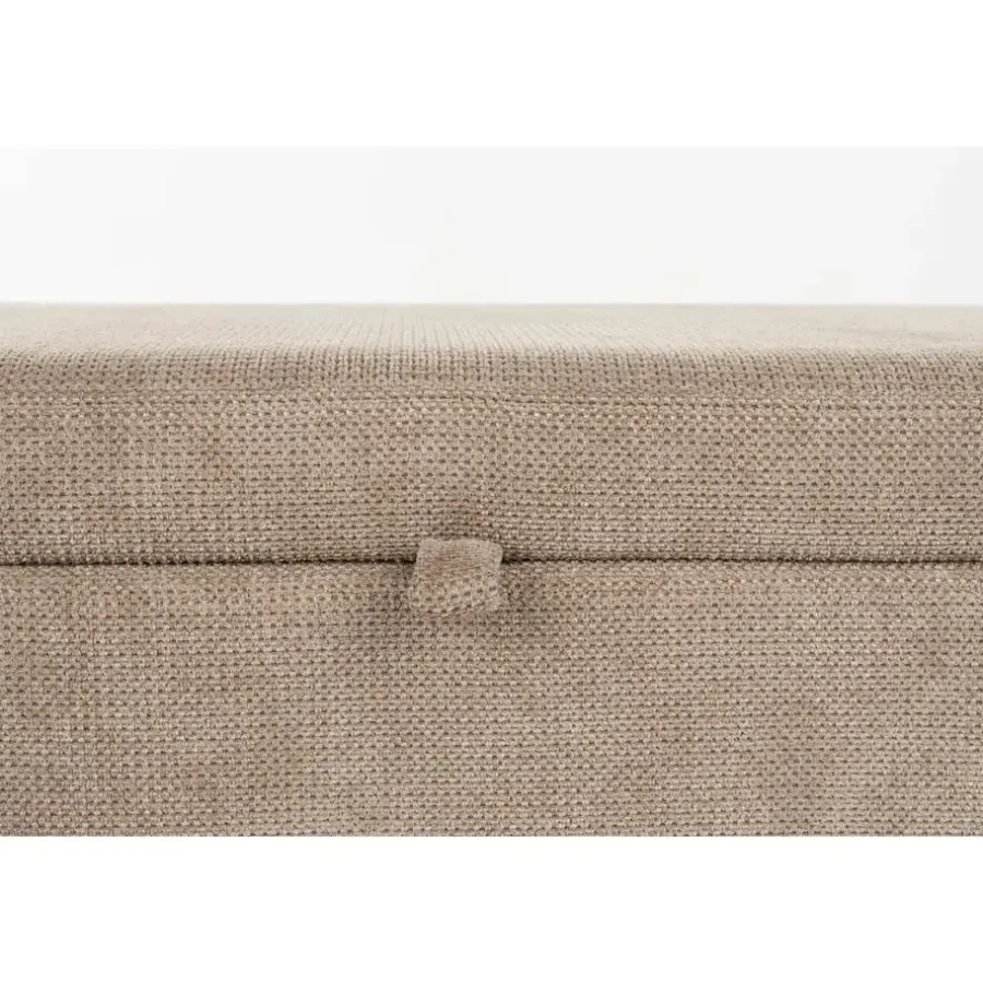 Housecraft Living Housecraft Orly Bankje met opbergruimte 113 cm - Grijs