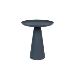 Bijzettafels-Housecraft Living Housecraft Ringar Bijzettafel Rond Metaal 39,5x39,5 cm (L) Blauw