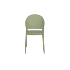 Housecraft Living Housecraft Sjoerd Tuinstoelen/ Eetkamerstoelen Kunststof Groen - Set van 4