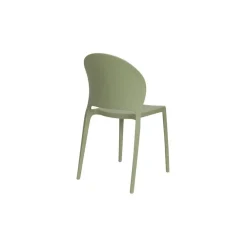 Housecraft Living Housecraft Sjoerd Tuinstoelen/ Eetkamerstoelen Kunststof Groen - Set van 4
