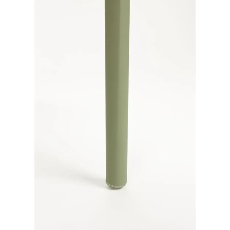 Housecraft Living Housecraft Sjoerd Tuinstoelen/ Eetkamerstoelen Kunststof Groen - Set van 4