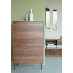 Wandkasten-Housecraft Living Housecraft Stripes Kast - Bruin