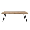 Rechthoekige Eettafels-Housecraft Living Housecraft Suri Eettafel Hout 220x100 Naturel