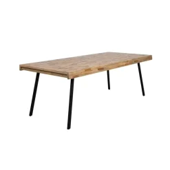 Rechthoekige Eettafels-Housecraft Living Housecraft Suri Eettafel Hout 220x100 Naturel
