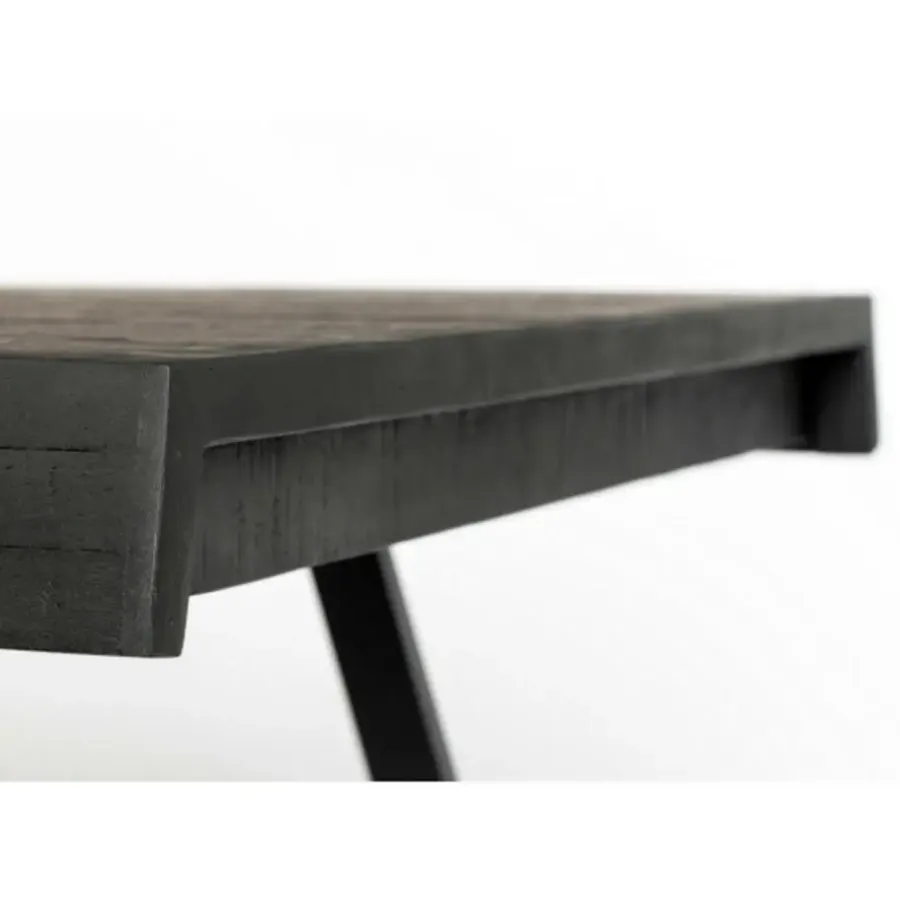 Housecraft Living Housecraft Suri Eettafel Hout 220x100 Zwart