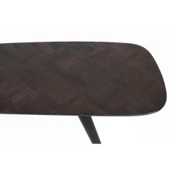 Bankjes-Housecraft Living Housecraft Webster Bankje/ Eettafelbankje Hout Zwart