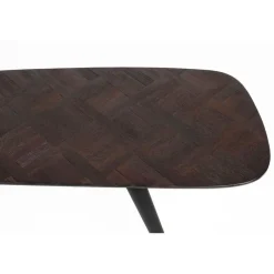 Bankjes-Housecraft Living Housecraft Webster Bankje/ Eettafelbankje Hout Zwart