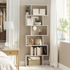 Boekenkasten|Boekenkasten-Bobbel Home Houten Boekenkast Standaardplank Boekenrek - Boekenkasten