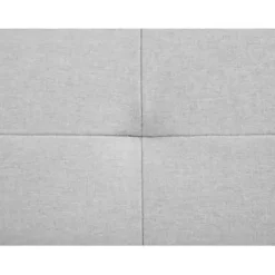 Slaapbanken|Slaapbanken-Beliani HOVIN - Slaapbank 2-zits - Lichtgrijs - Polyester
