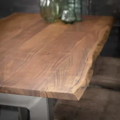 Hoyz Collection Hoyz - Bartafel Edge - 80x147x92 - 4 Personen - Hout