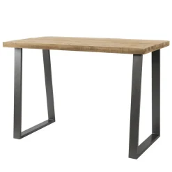 Bartafels-Hoyz Collection Hoyz - Bartafel Industrieel - Massief Mangohout - Blank - Trapezium - 135x70x92