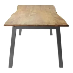Hoyz Collection Hoyz - Eetkamertafel Edge - Bruin - Hout - 180x90x76