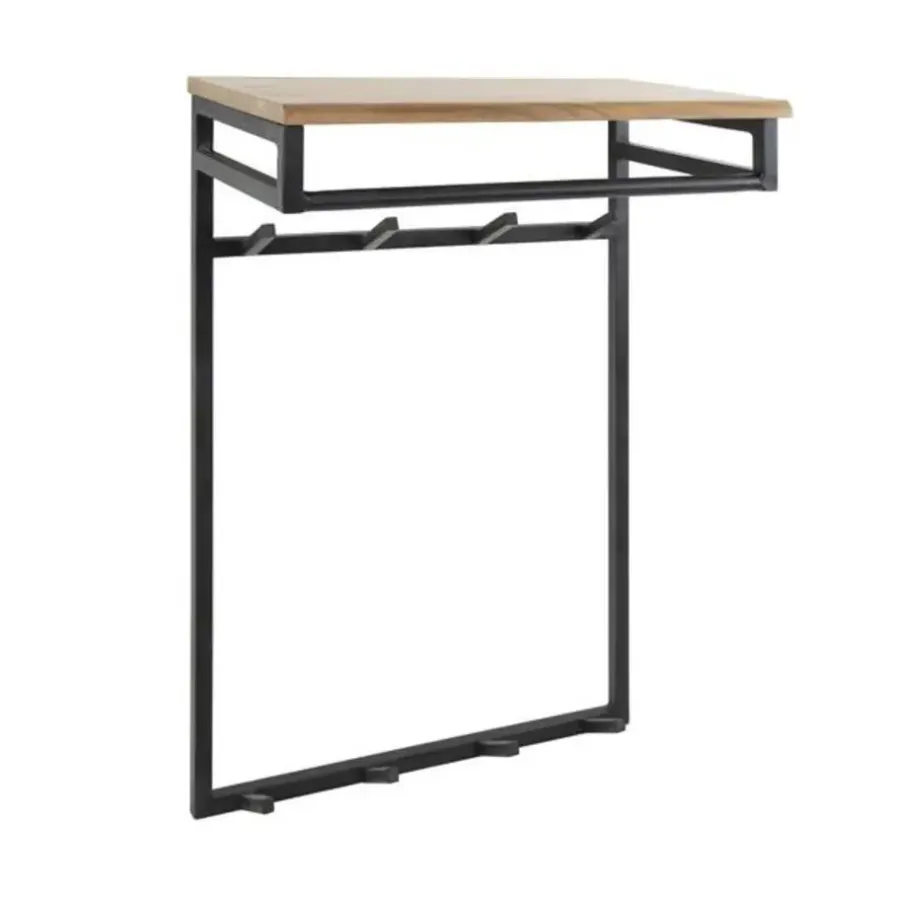 Hoyz Collection Hoyz - Kapstok Custom - 2x4 Haken - Acacia naturel