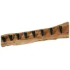Kapstokken-Hoyz Collection Hoyz - Kapstok Edge met 8 haken - Grijs - Wandkapstok